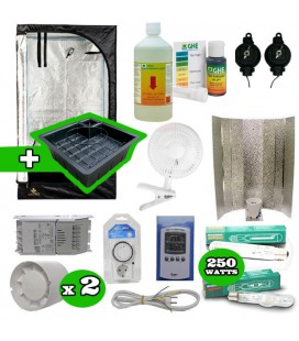 PACK COMPLET CHAMBRE DE CULTURE POUR L'HYDRO, 250 WATTS