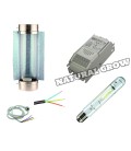 PACK COMPLET 250 WATTS MH REFLECTEUR COOL TUBE