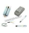 KIT 250 WATTS AVEC 2 AMPOULES MH ET HPS REFLECTEUR COOLTUBE