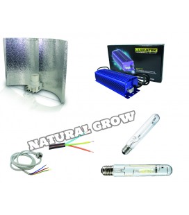 PACK COMPLET LUMATEK 250 WATT MH ET HPS REFLECTEUR ADJUST A WING