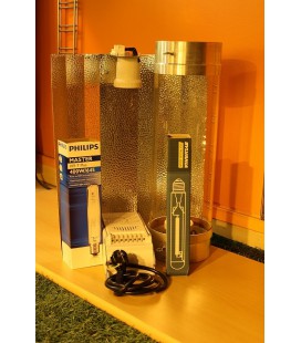 KIT 400 WATT AVEC 2 AMPOULES MH ET HPS REFLECTEUR COOLTUBE