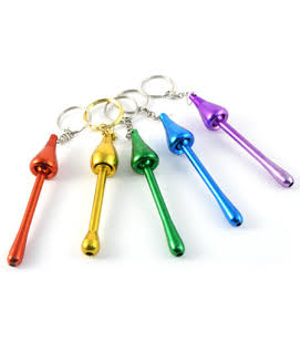 PIPE PORTE CLEF COULEUR OR