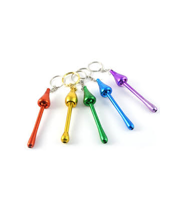 PIPE PORTE CLEF COULEUR OR