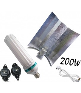 PACK COMPLET CFL 200 WATTS FLORAISON