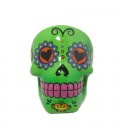 CENDRIER MEXICAN SKULL VERT