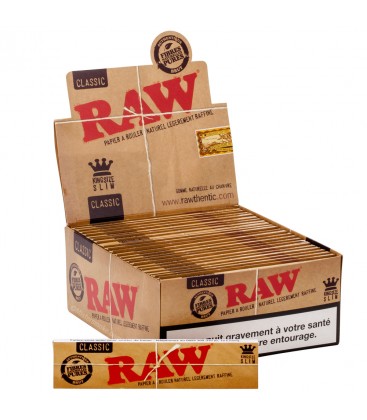 BOITE RAW SLIM CLASSIQUE 50 UNITES