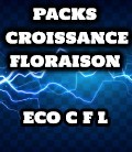 PACK AVEC 2 AMPOULES CFL CROISSANCE ET FLORAISON